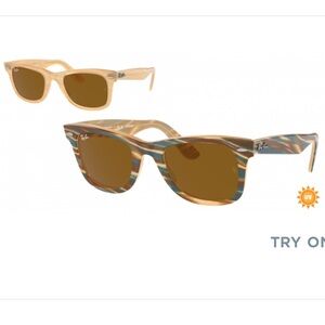 Ray-Ban wayfarer sunglasses- CHANGE model color change transitions frame